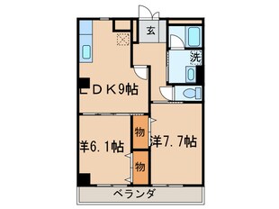 シティフォ－トの物件間取画像